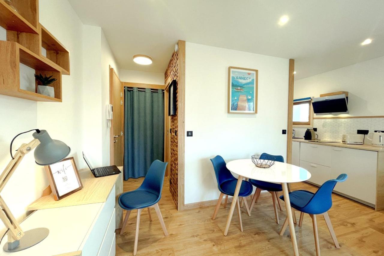 L'Albigny - Lovely Studio - 150 M Beach Annecy Eksteriør billede